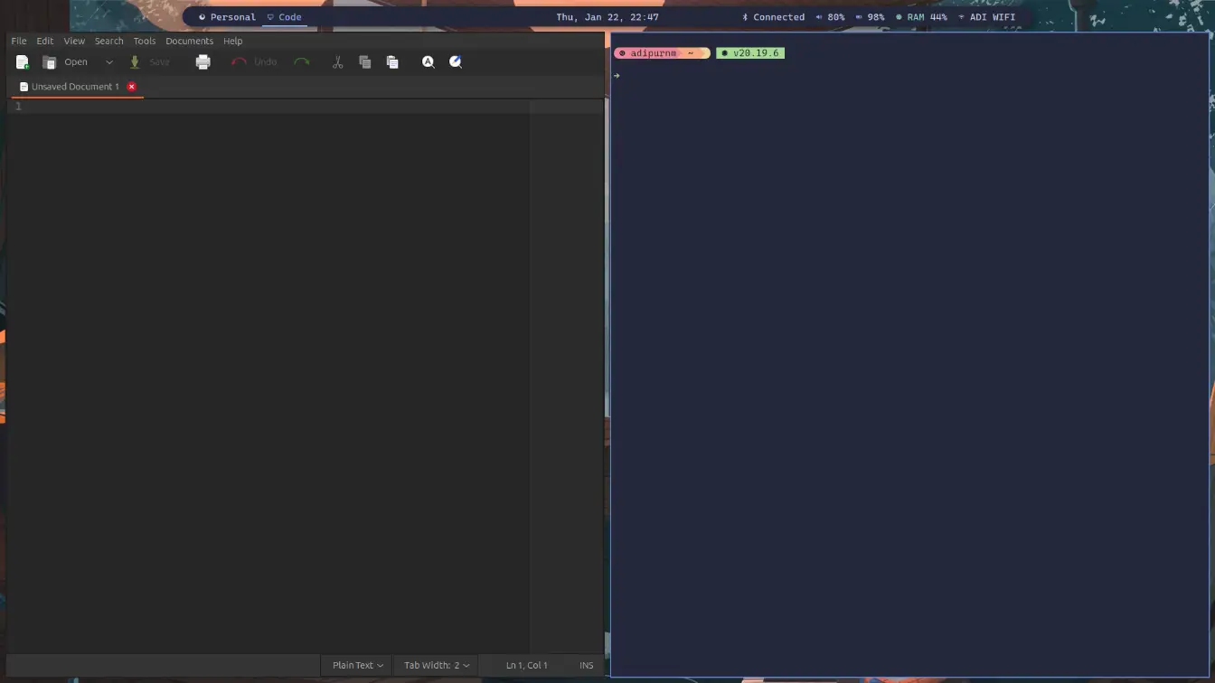 Tile/grid layout i3wm